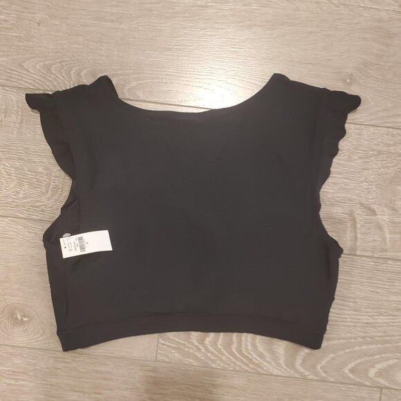 Old Navy Womens Swim Lot - Small Swim Bottoms Medium Swim Tops Black Ivory Pink - Picture 7 of 7